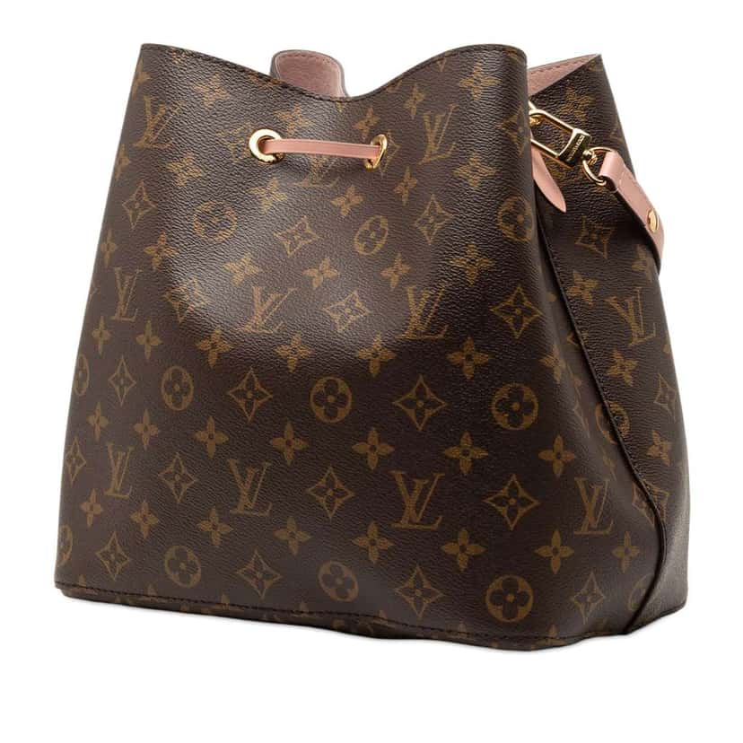 Louis Vuitton Monogram Neonoe MM Brown Very good condition - Back View