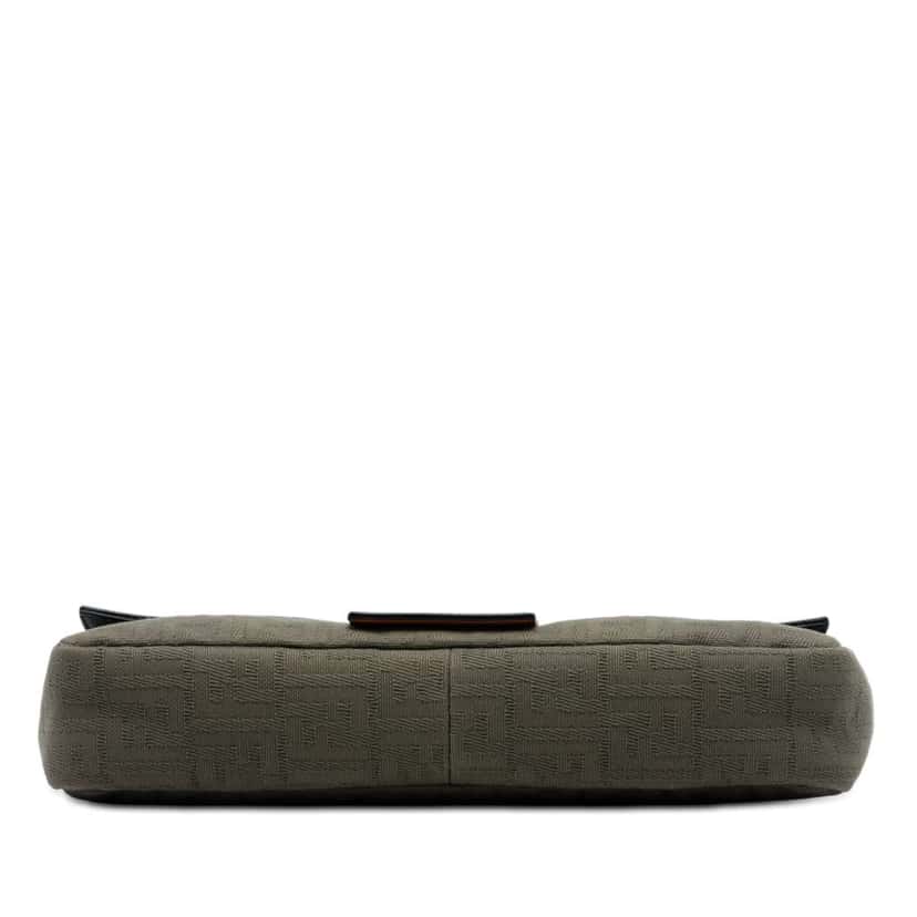 Fendi Large Zucca Canvas and Leather Convertible Belt Baguette Brown Canvas Very good condition - Inside View