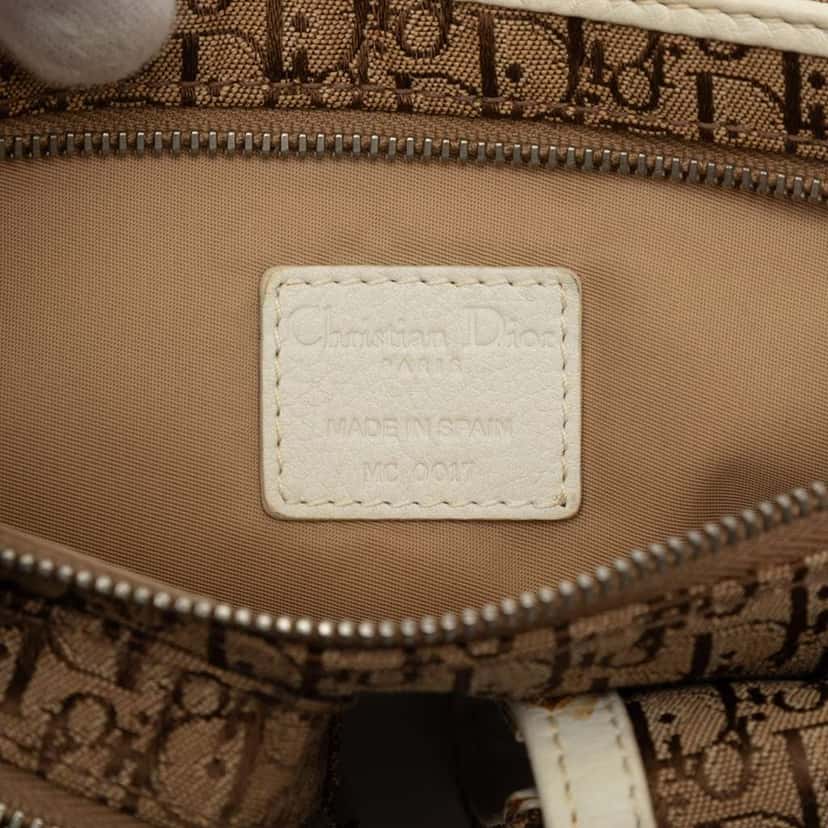 Dior Diorissimo Trotter Canvas Street Chic Belt Bag Brown Canvas Good condition - Box View