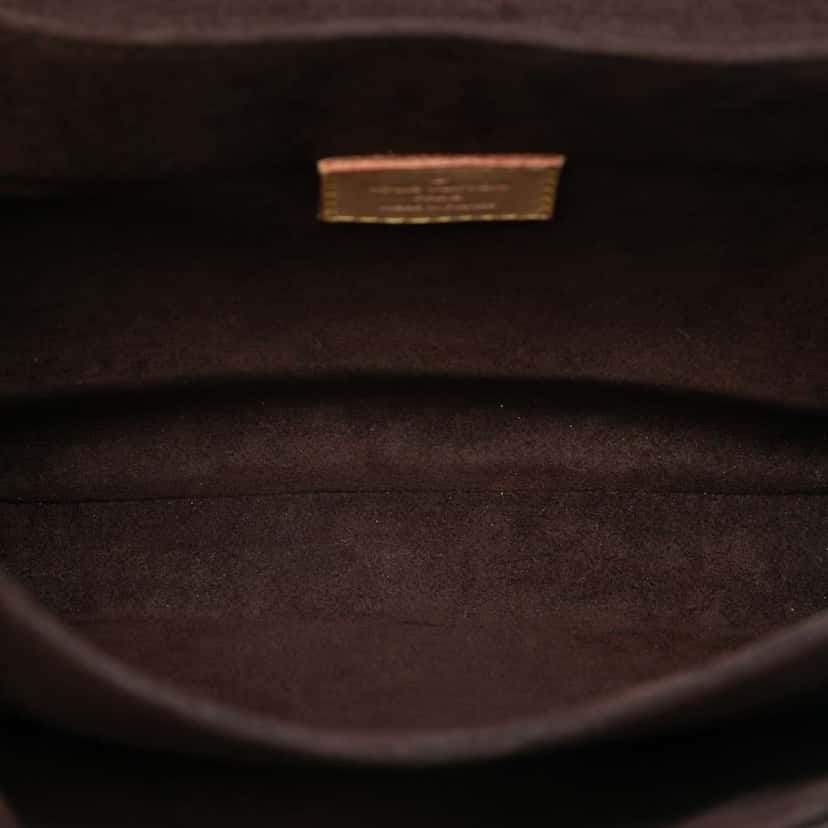 Louis Vuitton Monogram Pochette Metis Brown Very good condition - Model View