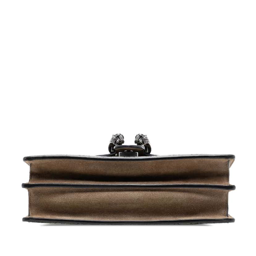 Gucci Medium GG Supreme Dionysus Shoulder Bag Brown Canvas Good condition - Inside View