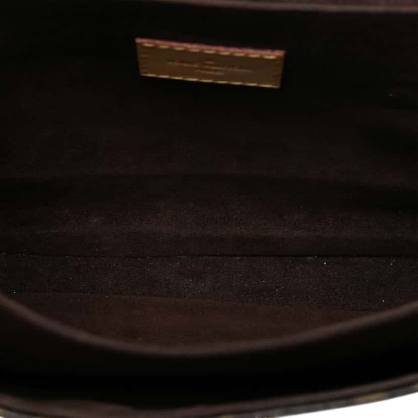 Louis Vuitton Monogram Pochette Metis Brown Very good condition - Model View