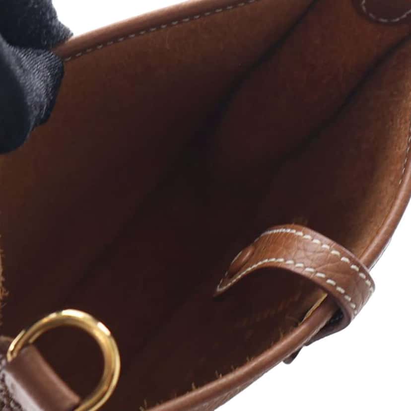 Hermès Togo Evelyne TPM 16 Brown Leather Very good condition - Model View