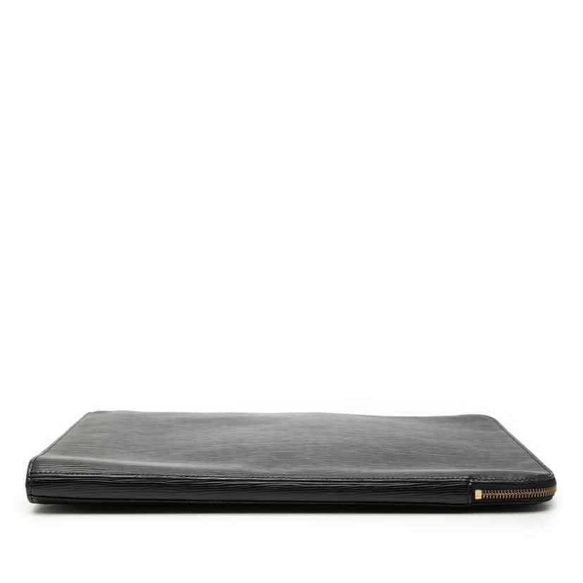 Louis Vuitton Epi Pochette Jour GM Black Leather Good condition - Inside View