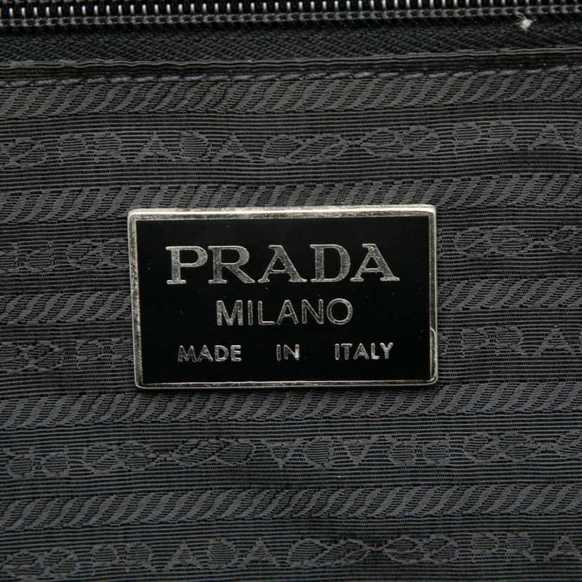 Prada Tessuto Travel Bag Black Good condition - Box View