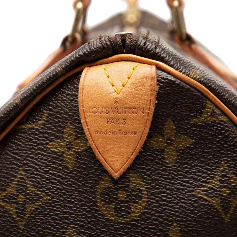Louis Vuitton Monogram Speedy 35 Brown Good condition - Box View