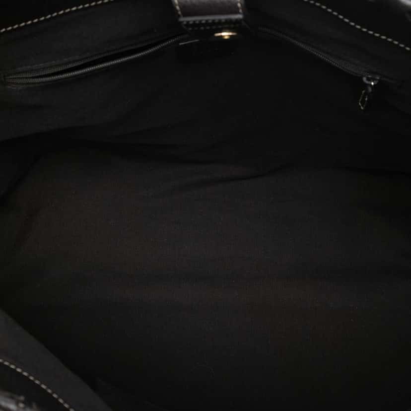 Gucci GG Crystal Peggy Braided Tote Brown Canvas Good condition - Model View