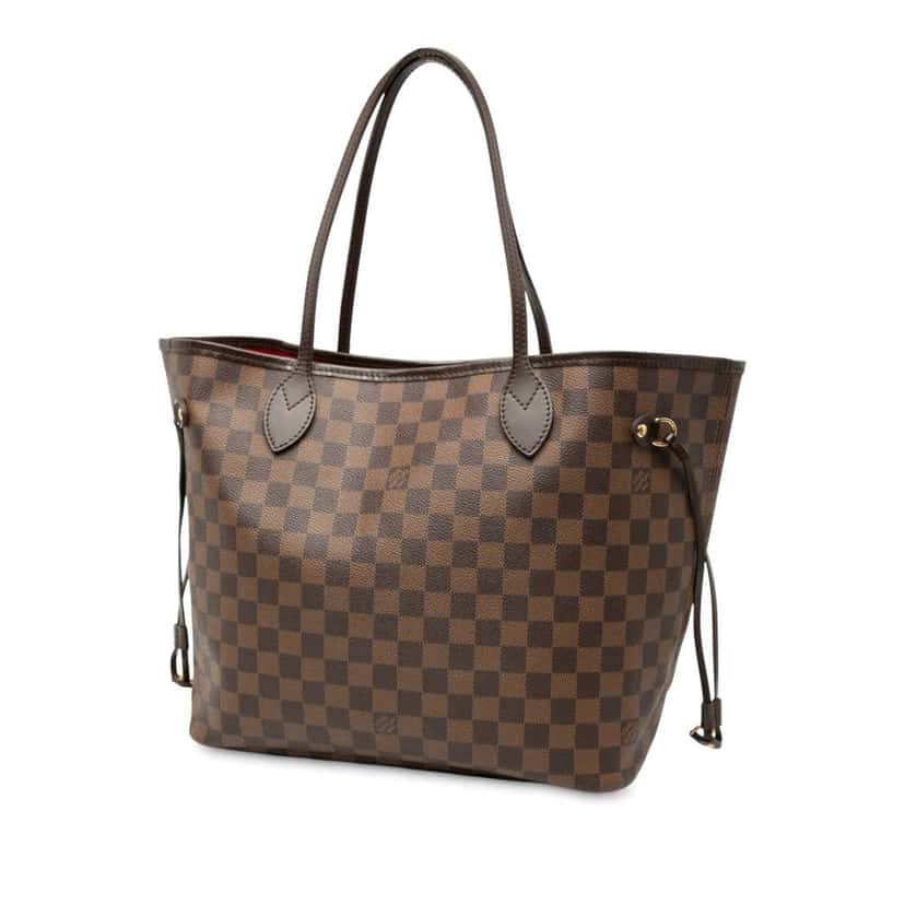 Louis Vuitton Damier Ebene Neverfull MM Brown Very good condition - Back View