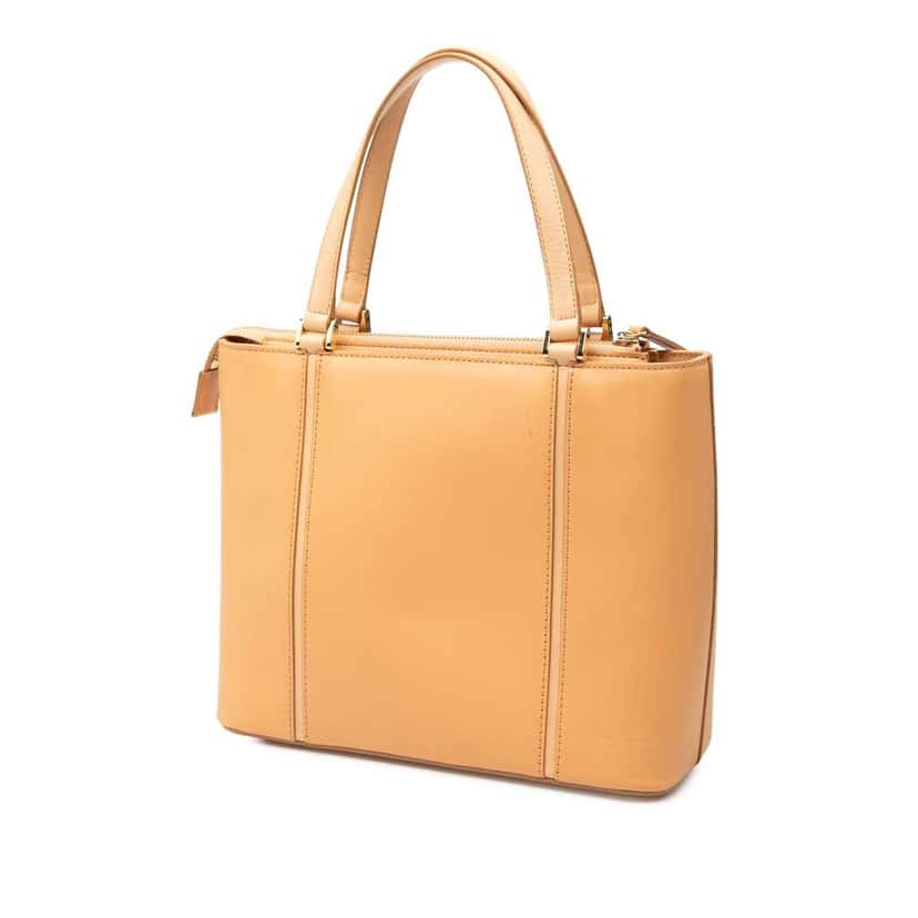 Burberry Leather Tote Brown Leather Very good condition - Back View
