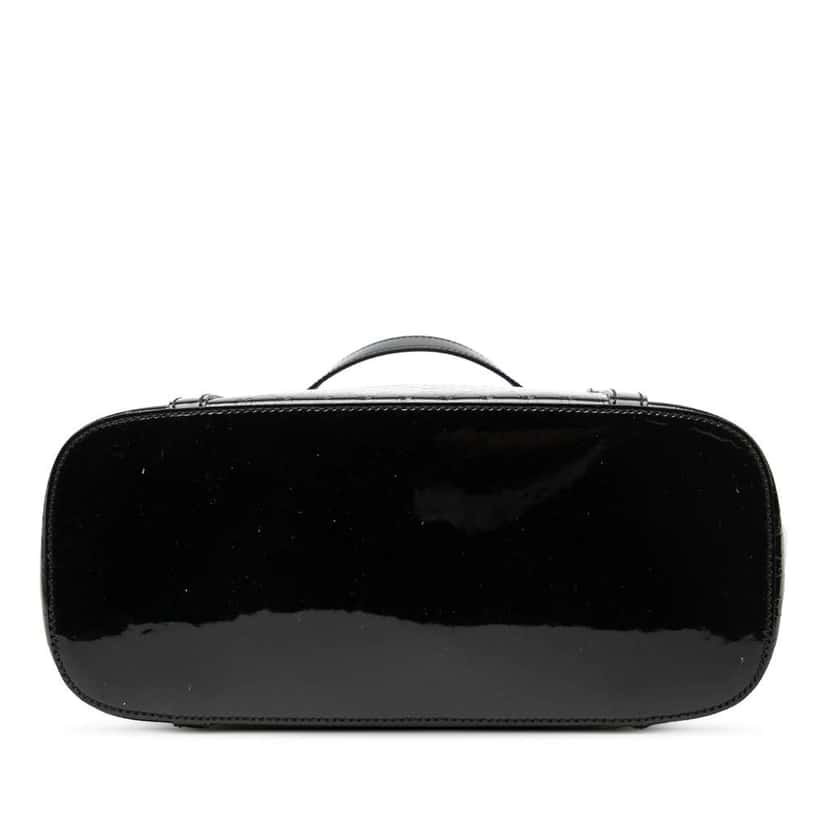 Gucci Patent Microguccissima Nice Tote Black Leather Good condition - Inside View