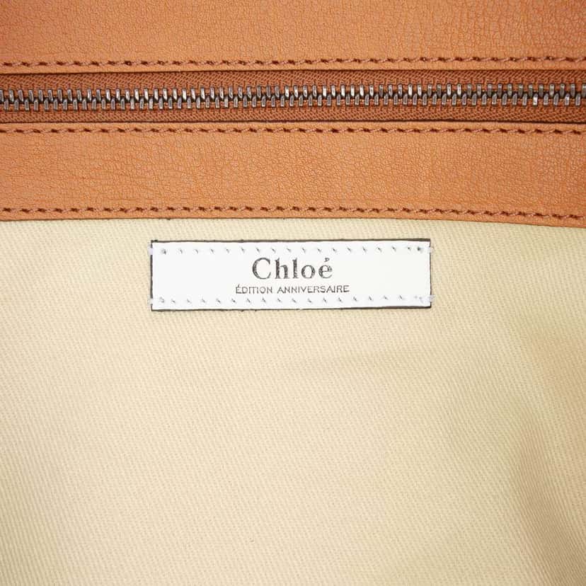 Chloé Leather Silverado Shoulder Bag Brown Leather Good condition - Box View