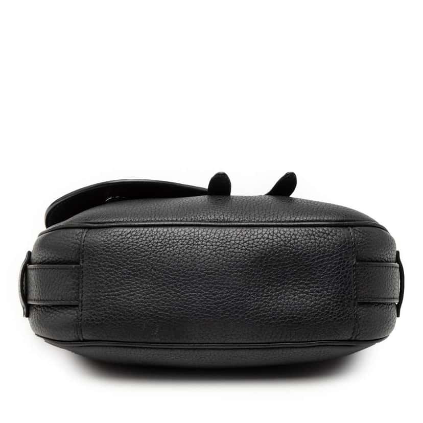 Dior Grained Calfskin Saddle Soft Bag Black Leather Very good condition - Inside View