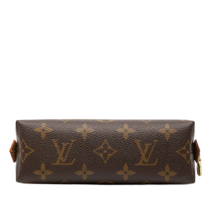 Louis Vuitton Monogram Cosmetic Pouch PM Brown Good condition - Inside View
