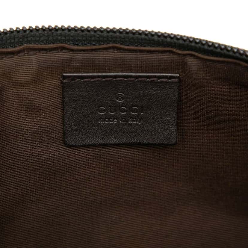 Gucci GG Denim Boat Brown Denim Good condition - Box View