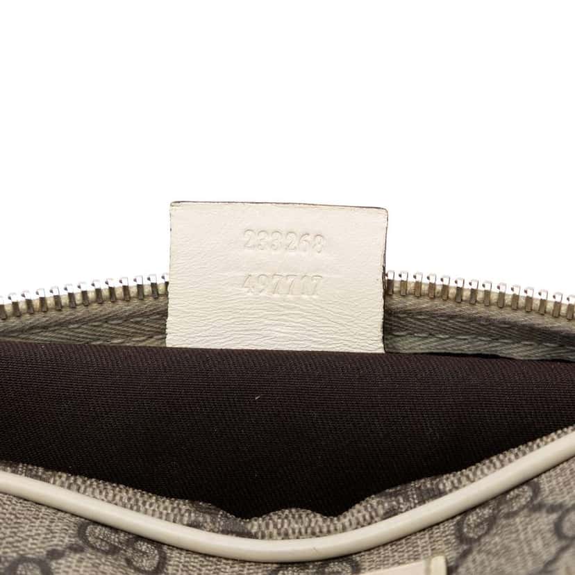 Gucci GG Supreme Crossbody Brown Canvas Good condition - Box View