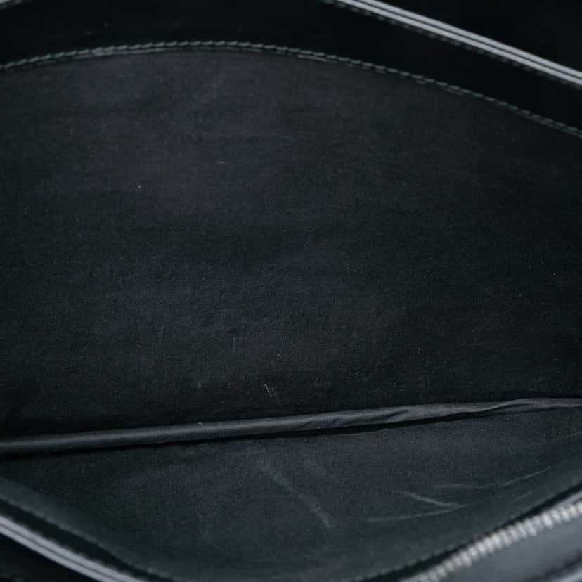 Bottega Veneta Nappa Intrecciato Business Bag Black Leather Good condition - Model View