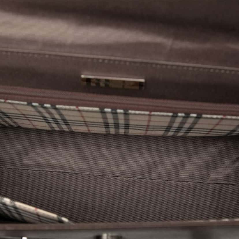 Burberry Leather Handbag Brown Leather Good condition - Model View