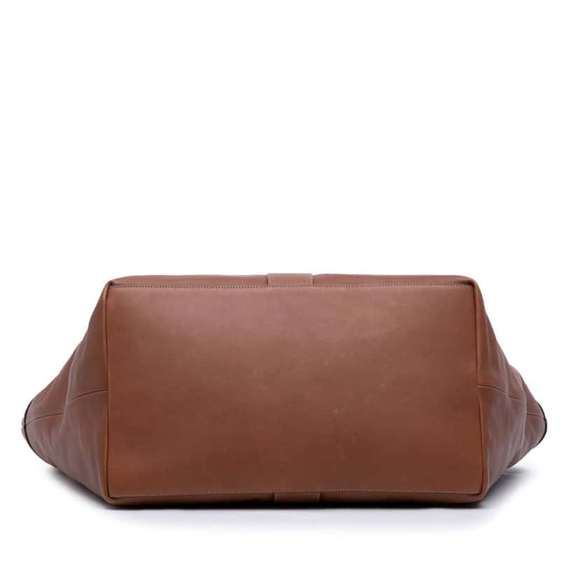 Saint Laurent Leather Y Tote Brown Leather Fair condition - Inside View