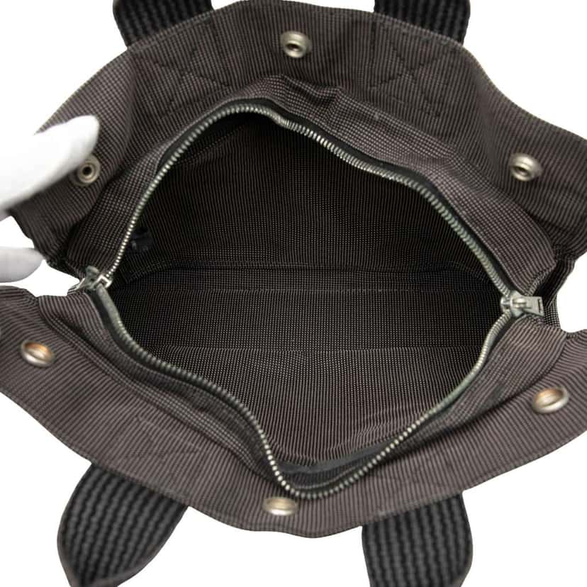 Hermès Canvas Herline PM Grey Canvas Good condition - Model View