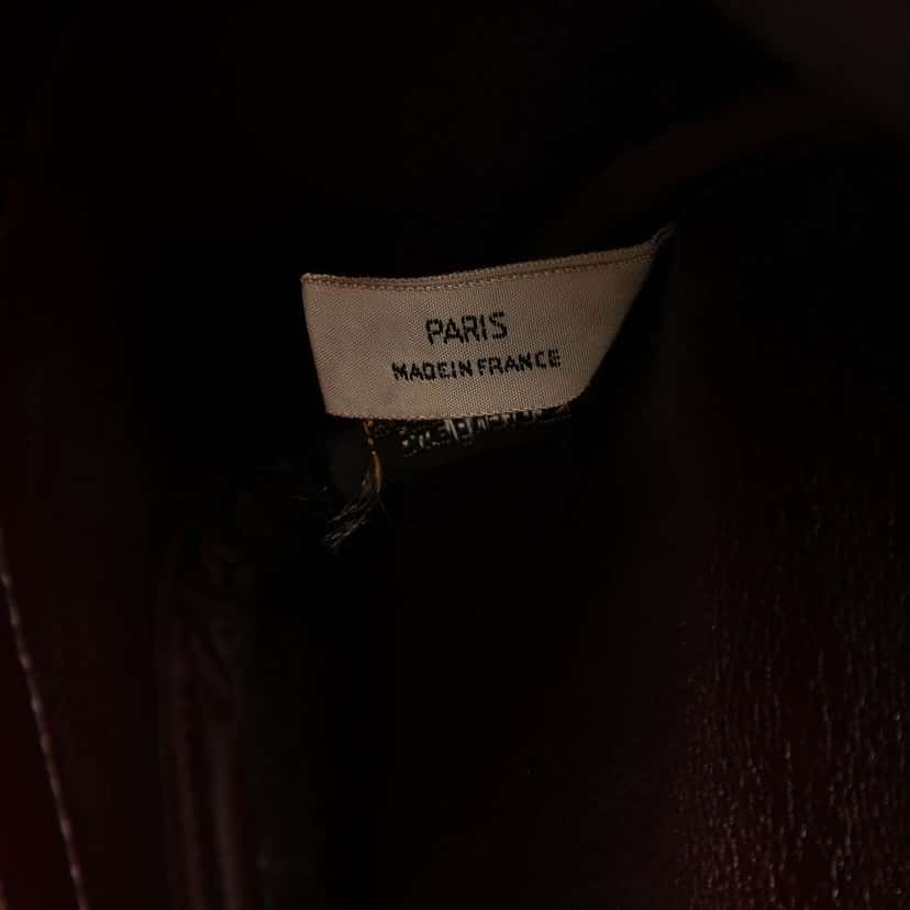 Dior Diorissimo Trotter Canvas Boston Bag Red Canvas Fair condition - Box View