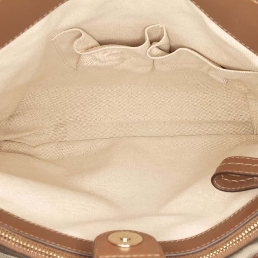 Gucci GG Canvas Sukey Tote Pink Canvas Good condition - Model View