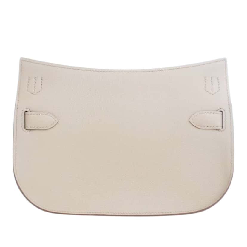 Hermès Mini Evercolor Jypsiere White Leather Very good condition - Model View