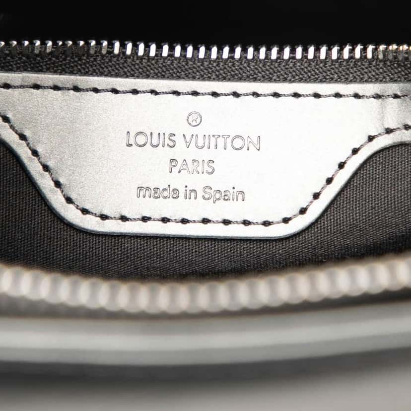Louis Vuitton Monogram Mat Stockton Grey Leather Very good condition - Box View