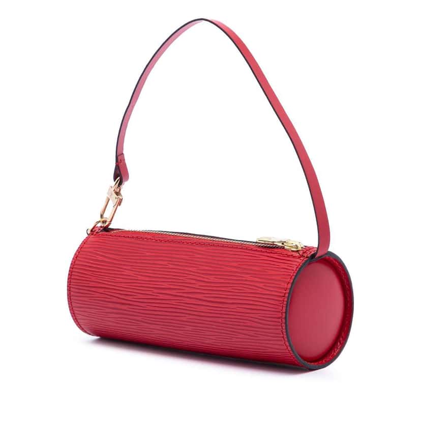 Louis Vuitton Epi Pochette Papillon Red Leather Good condition - Back View