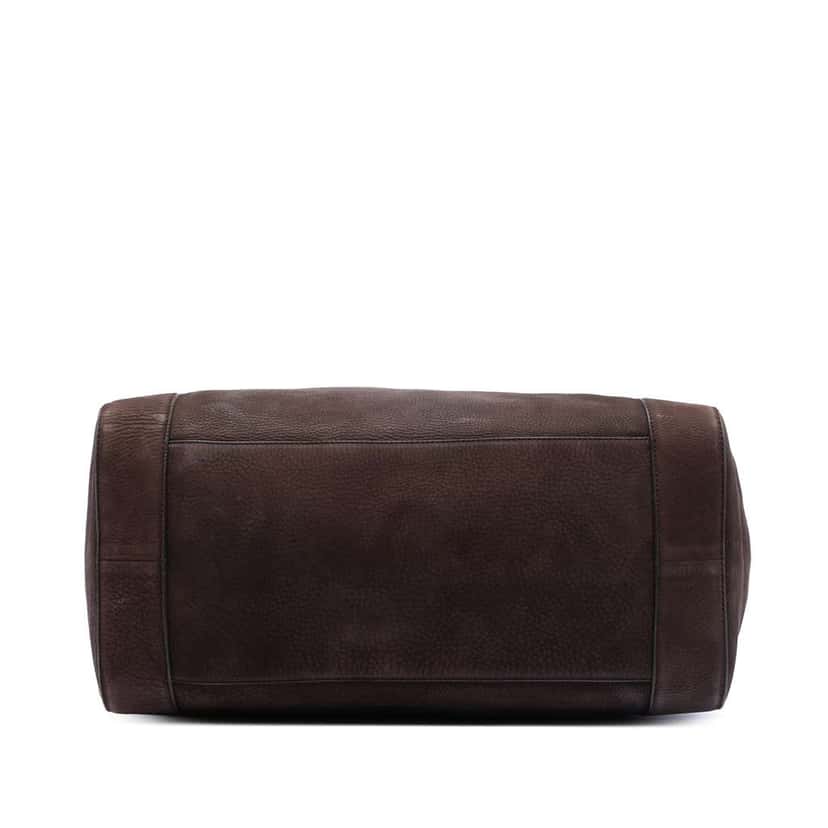 Gucci Large Nubuck Ribot Horse Head Tote Brown Leather Good condition - Inside View