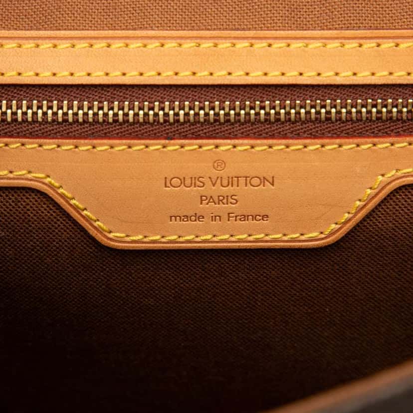 Louis Vuitton Monogram Beverly Briefcase MM Brown Fair condition - Box View