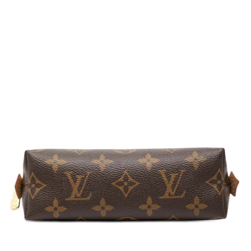 Louis Vuitton Monogram Cosmetic Pouch PM Brown Good condition - Inside View