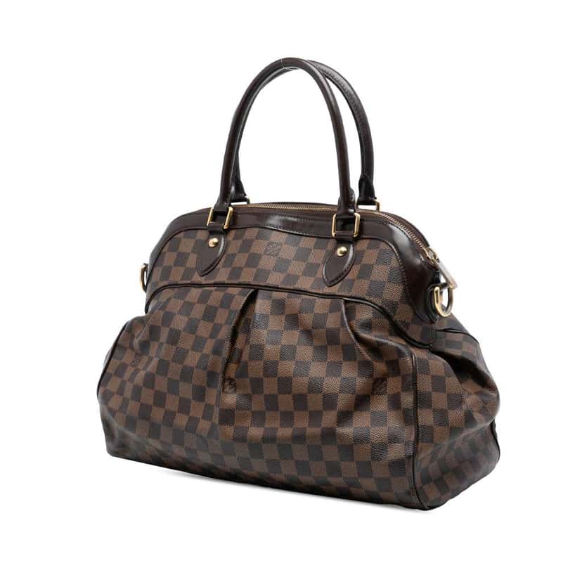 Louis Vuitton Damier Ebene Trevi GM Brown Very good condition - Back View