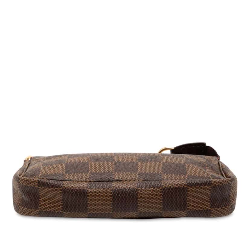 Louis Vuitton Damier Ebene Mini Pochette Accessoires Brown Very good condition - Inside View