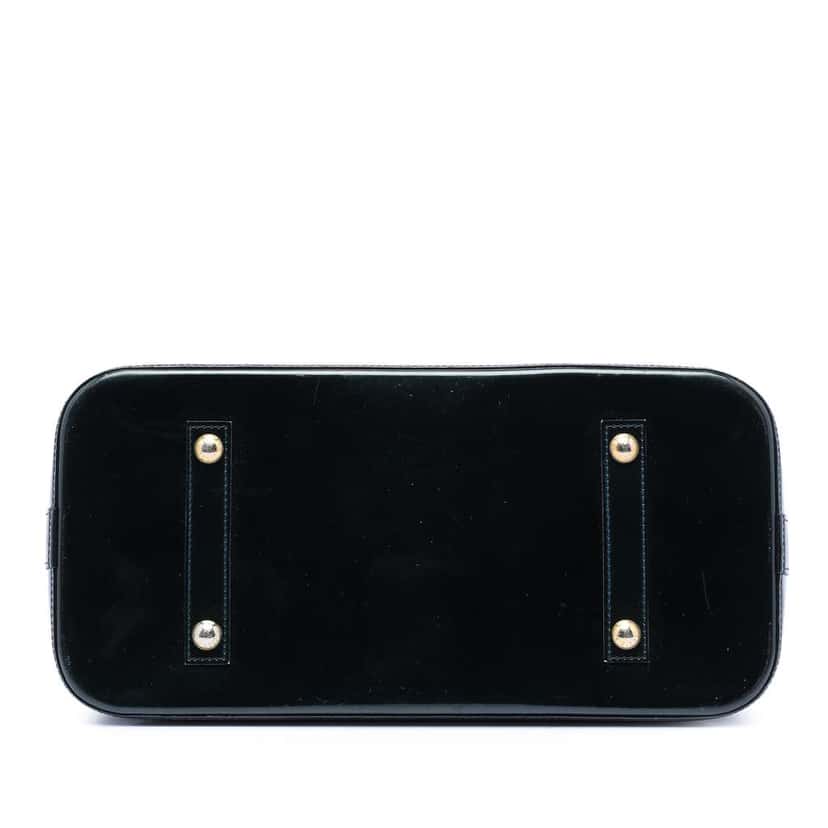 Louis Vuitton Monogram Vernis Alma GM Green Leather Good condition - Inside View