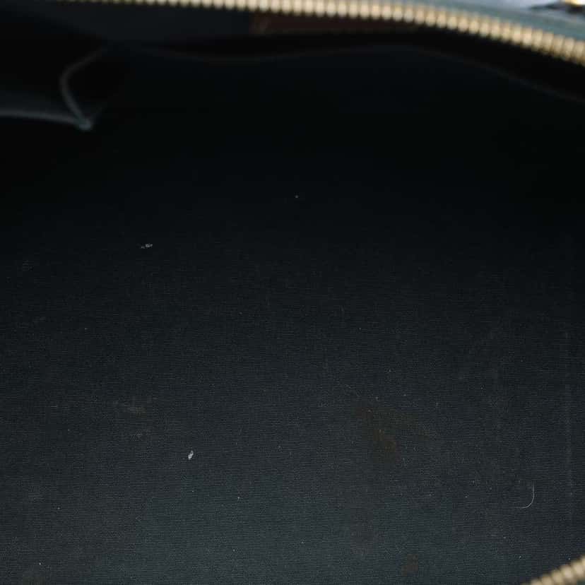 Louis Vuitton Monogram Vernis Alma GM Green Leather Good condition - Model View