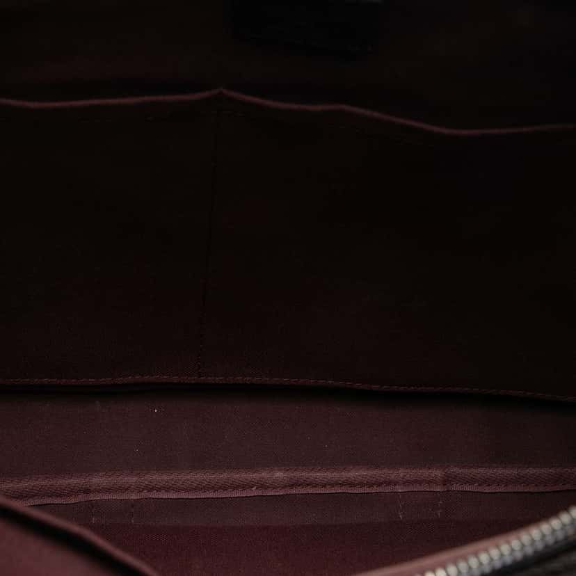 Louis Vuitton Monogram Macassar Porte Documents Voyage Brown Good condition - Model View
