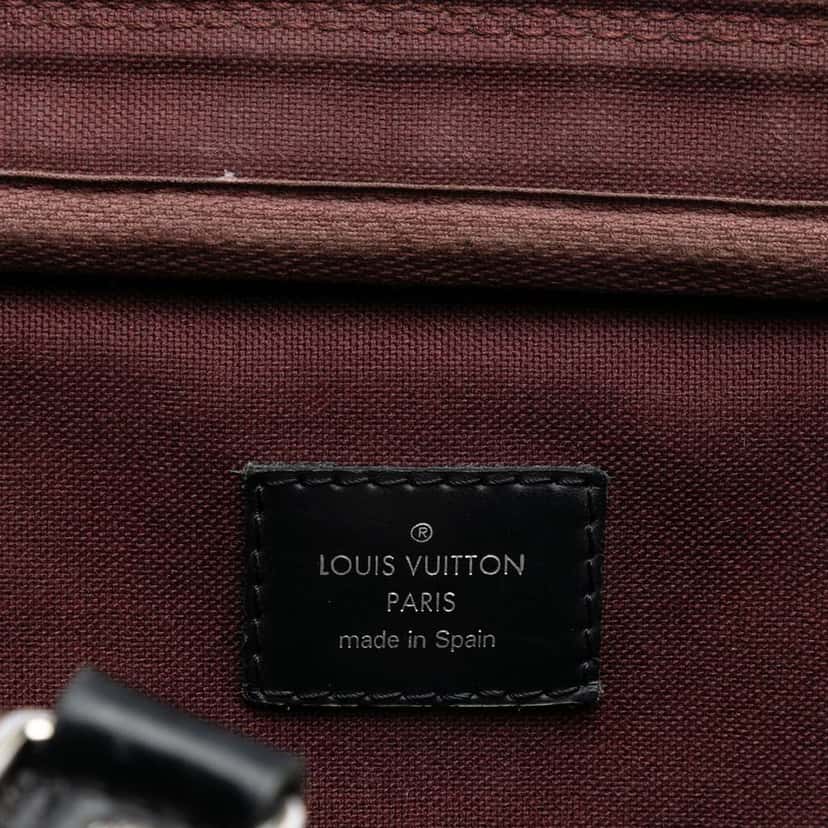 Louis Vuitton Monogram Macassar Porte Documents Voyage Brown Good condition - Box View
