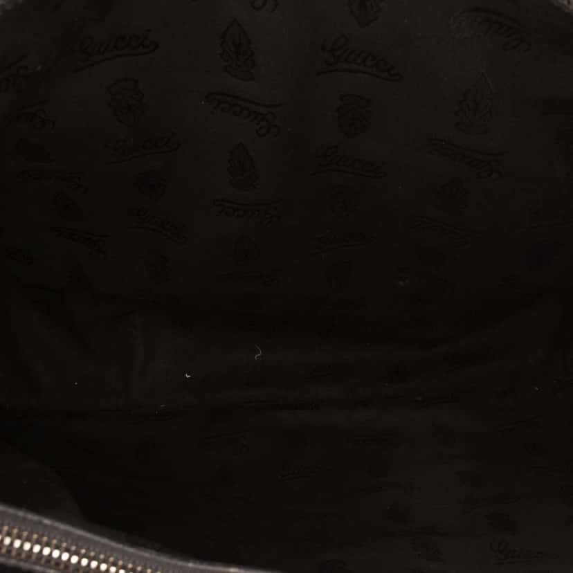 Gucci GG Imprime Joy Vertical Tote Black Canvas Good condition - Model View