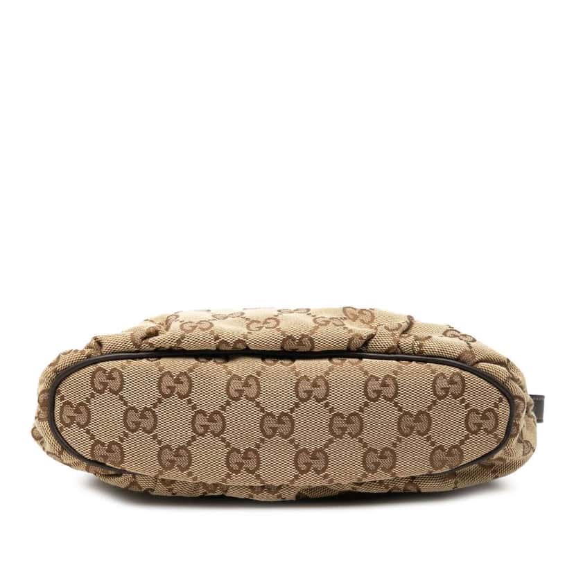 Gucci GG Canvas Web Handbag Brown Canvas Good condition - Inside View