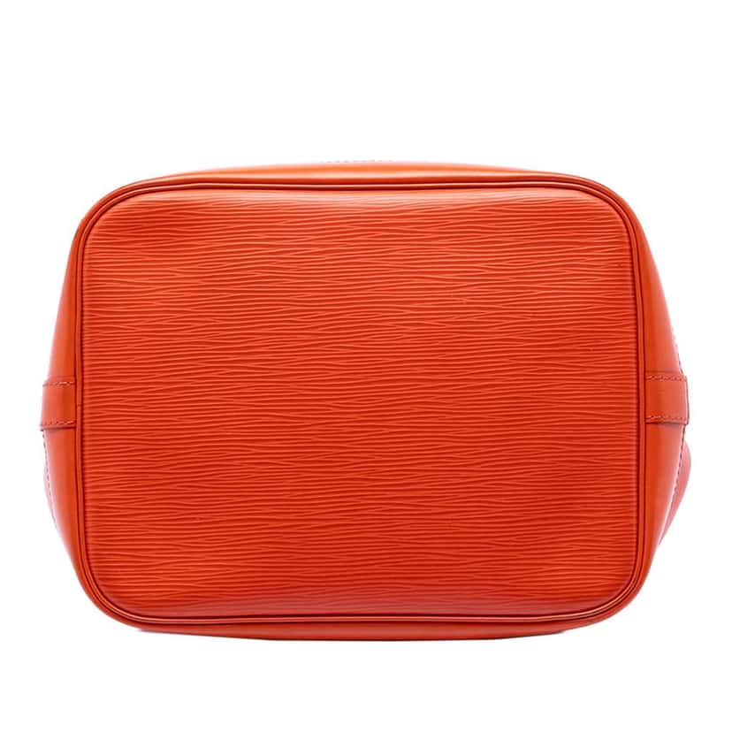 Louis Vuitton Epi Petit Noe Orange Leather Good condition - Inside View