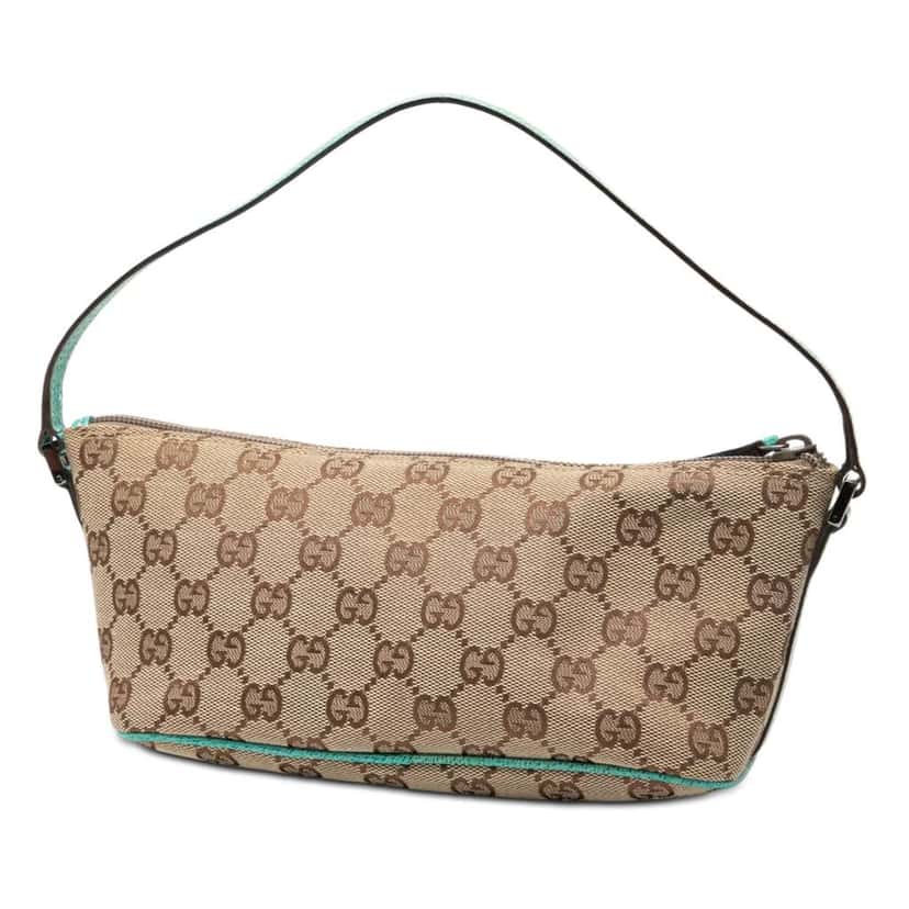 Gucci GG Canvas Boat Brown Canvas Good condition - Back View