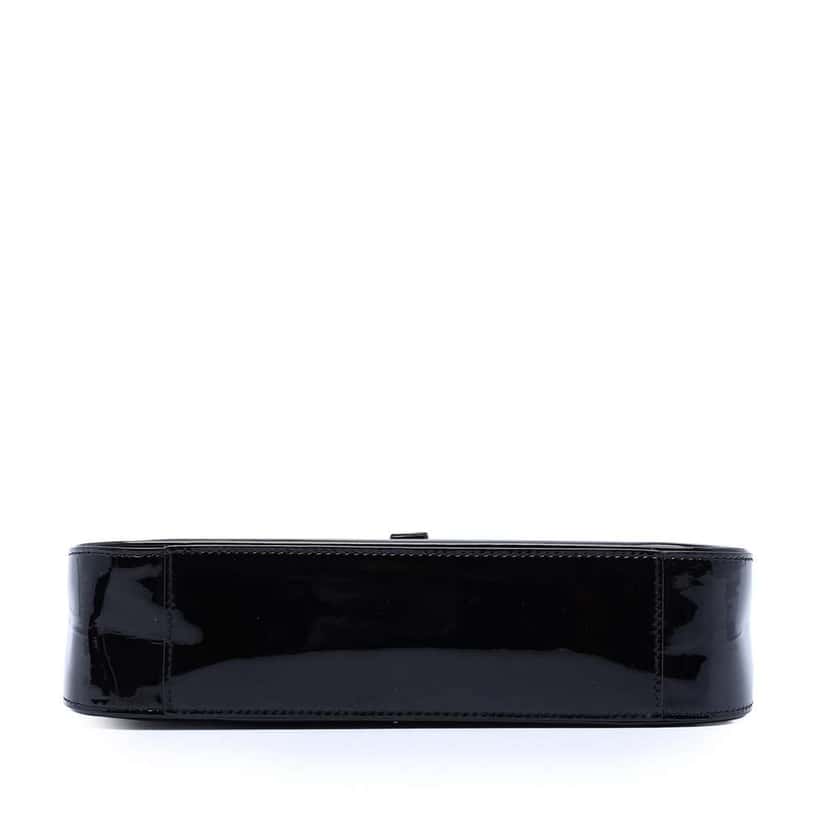 Saint Laurent Patent  Le 5 a 7 Black Leather Good condition - Inside View