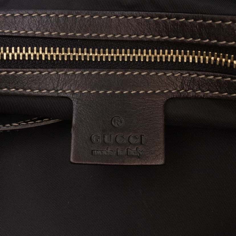 Gucci Patent Dialux Britt Web Tote Black Leather Very good condition - Box View