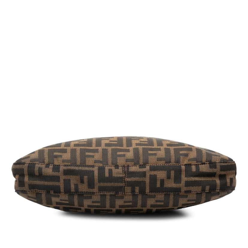 Fendi Zucca Canvas Shoulder Bag Brown Canvas Very good condition - Inside View