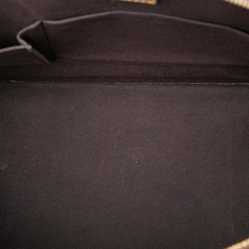Louis Vuitton Monogram Vernis Alma GM Purple Leather Good condition - Model View