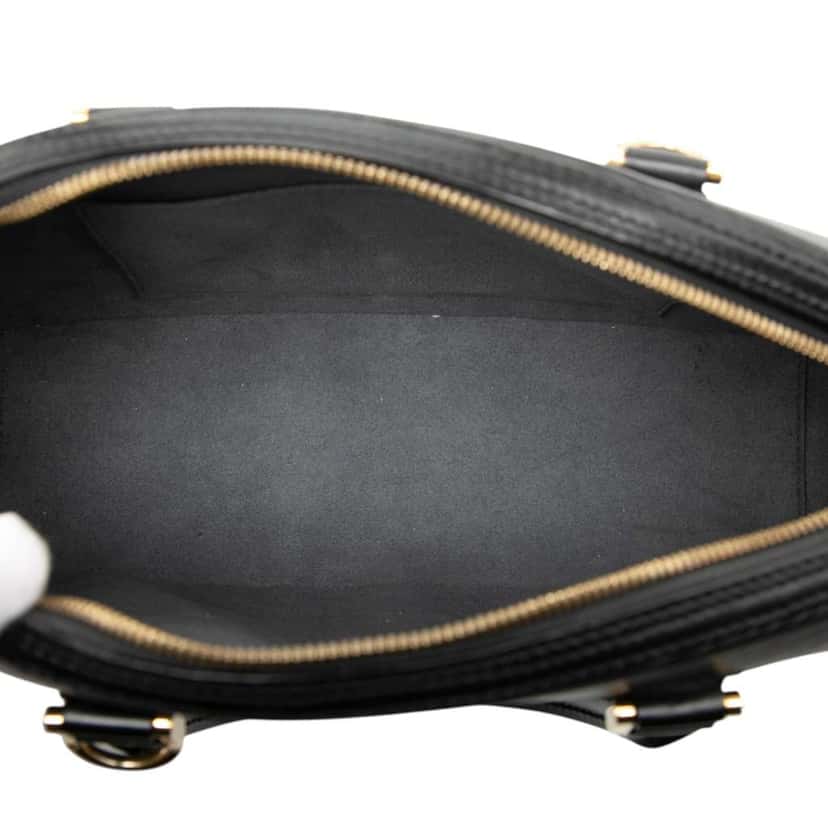 Louis Vuitton Epi Jasmine Black Leather Very good condition - Model View