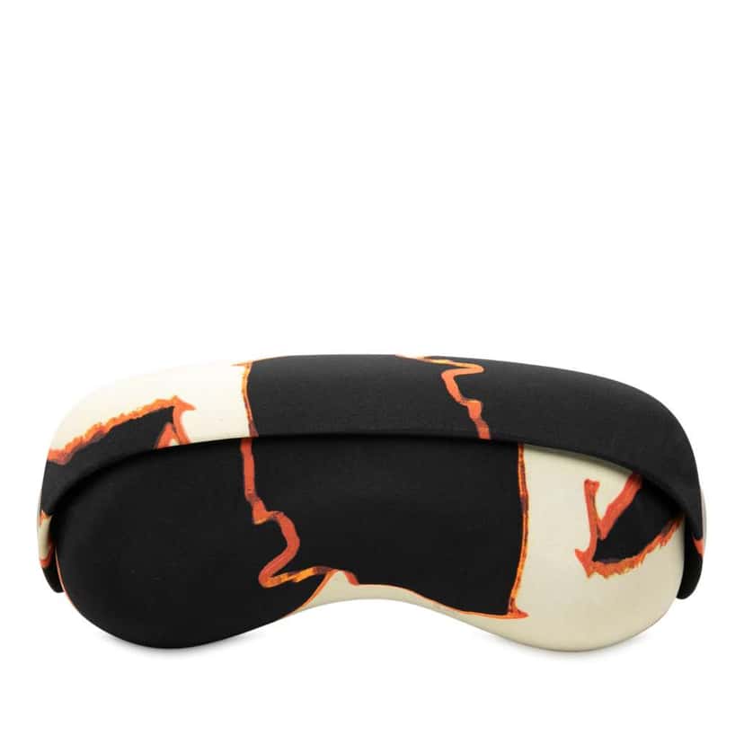 Chanel Printed Canvas Millennium 2005 Hard Case Hip Bag Black Canvas Good condition - Inside View