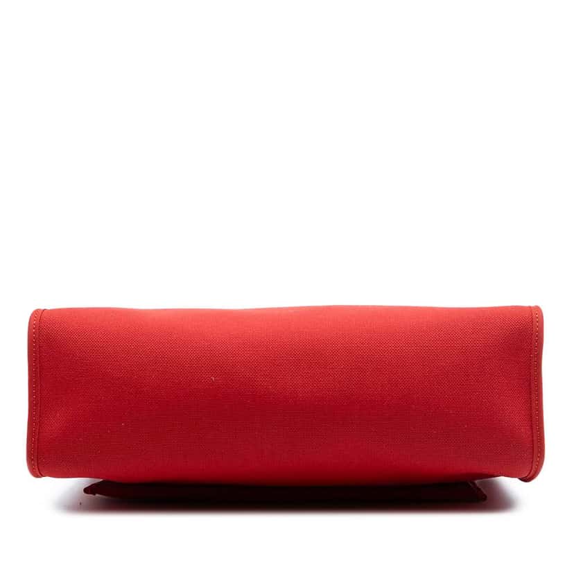 Hermès Toile Herbag Zip 31 Orange Canvas Good condition - Inside View