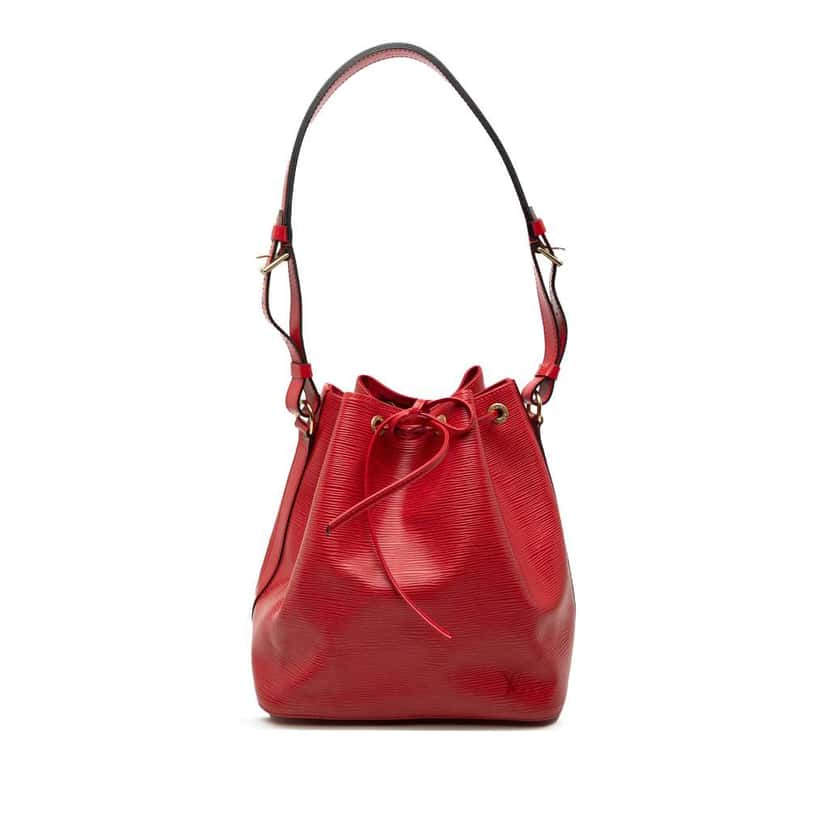 Louis Vuitton Epi Petit Noe Red Leather Very good condition - Front View