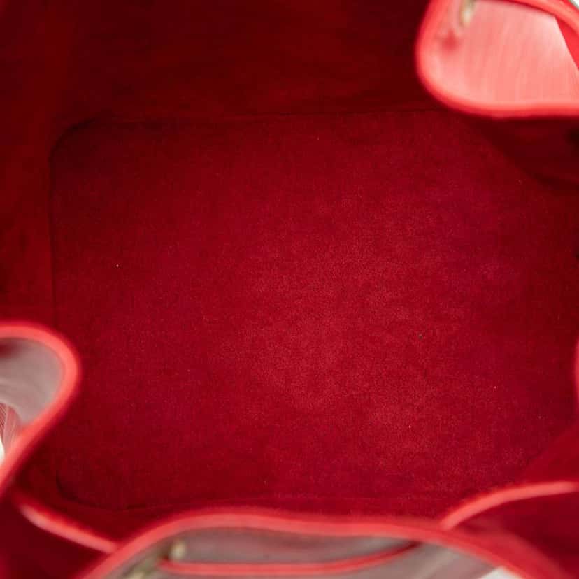Louis Vuitton Epi Petit Noe Red Leather Very good condition - Model View